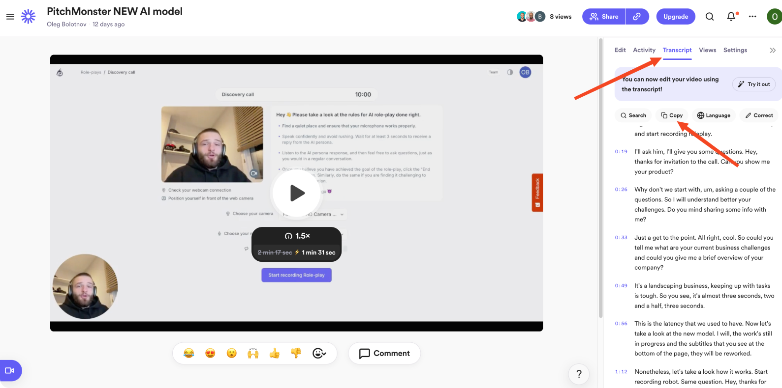 675580494267b422b5a9e07c_674f9063995da1e1dee20dbe_ai-sales-roleplay-video-transcript-view.png