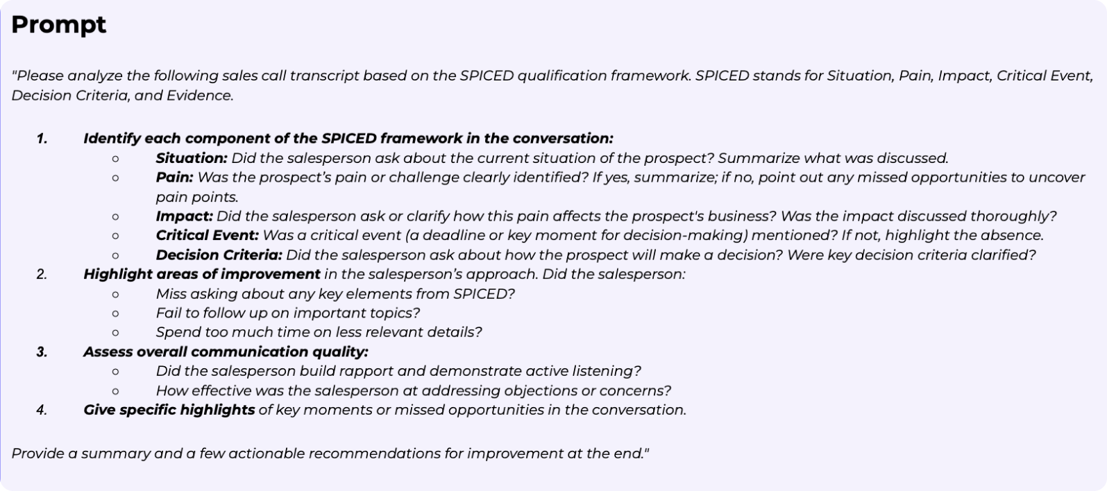 6755d8a1a87b494f2b817462_6755c93e3fc98bbd523ca9a5_spiced-sales-qualification-framework-prompt.png